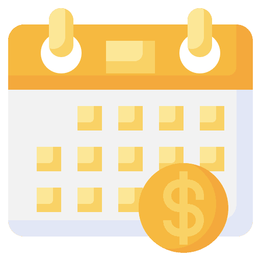 Calendar date time administration icon Calendar date time administration icon