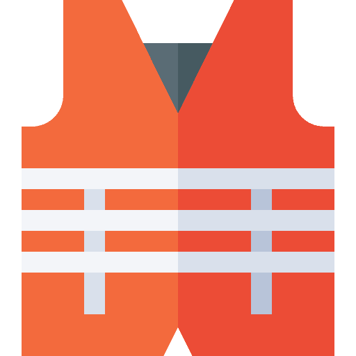 Vest lifesaver life jacket vest icon