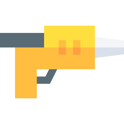 Glue gun craft tools glue gun icon Glue gun craft tools glue gun icon