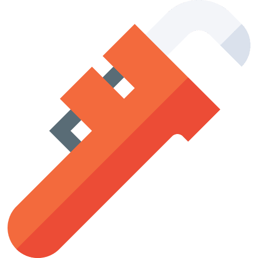 Pipe wrench construction pipe wrench improvement icon Pipe wrench construction pipe wrench improvement icon