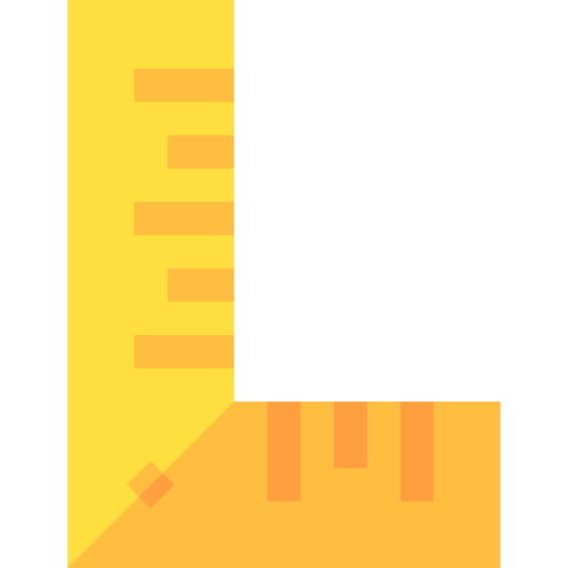 Ruler construction and tools degree construction icon Ruler construction and tools degree construction icon
