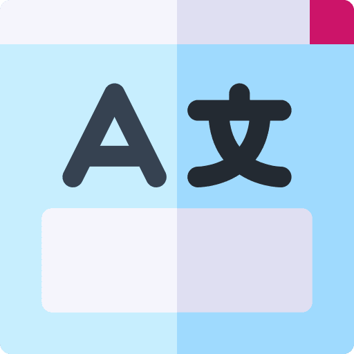 Translator languages communications extensible markup language icon Translator languages communications extensible markup language icon