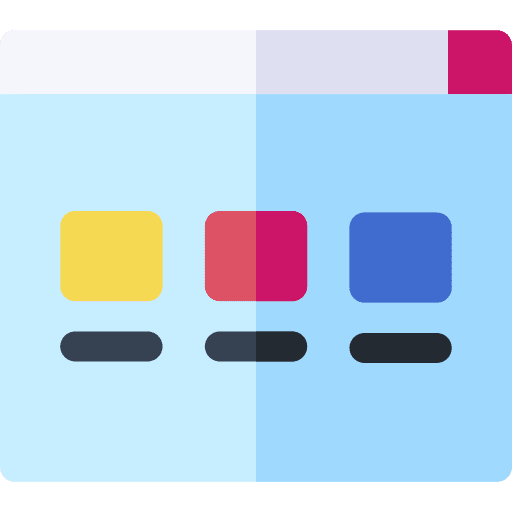 Website seo and web browser online icon Website seo and web browser online icon