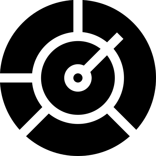 Graphic analysis business and finance data analytics icon