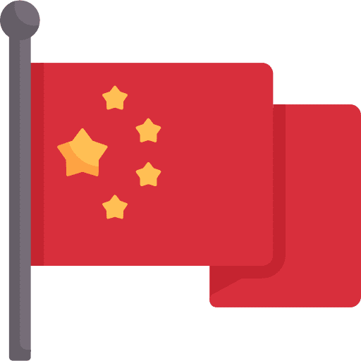 China nation flag country flag icon