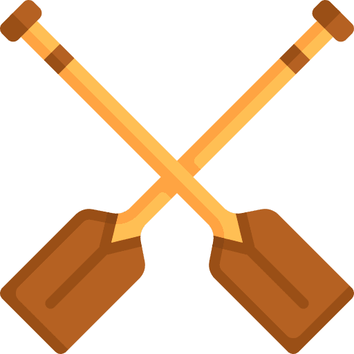 Paddles rower tool paddles icon Paddles rower tool paddles icon