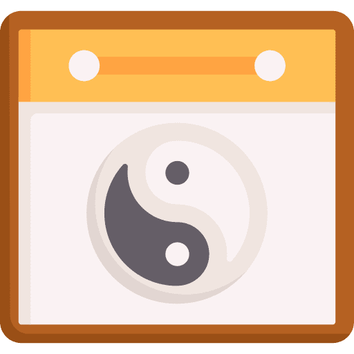 Yin yang festival chinese new year holidays icon Yin yang festival chinese new year holidays icon