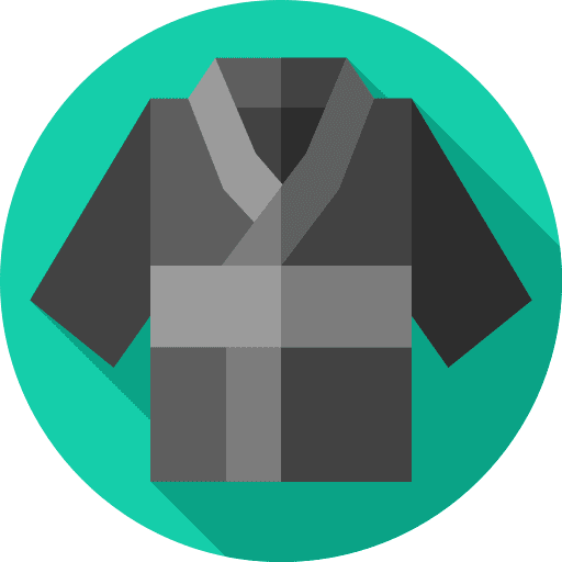 Kimono karate judo asian icon Kimono karate judo asian icon