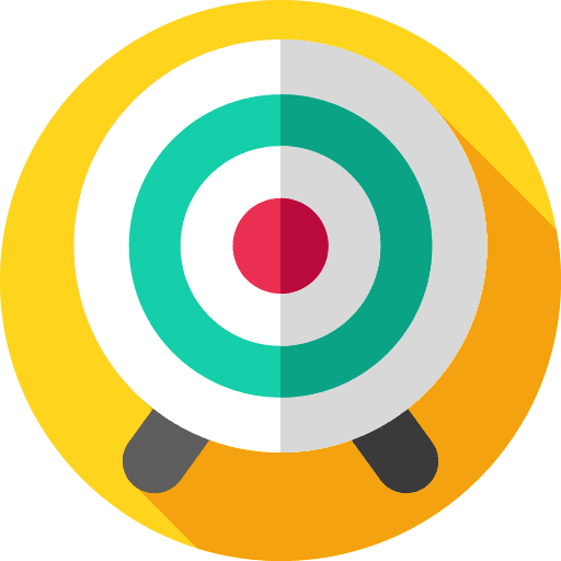 Target dart board sport target icon Target dart board sport target icon
