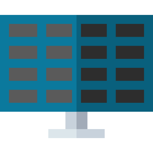 Solar panel power industry renewable energy solar energy icon