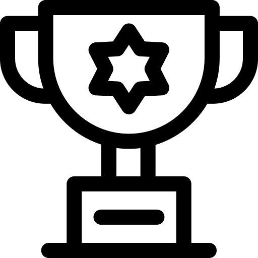 Trophy trophy sports and competition winner icon