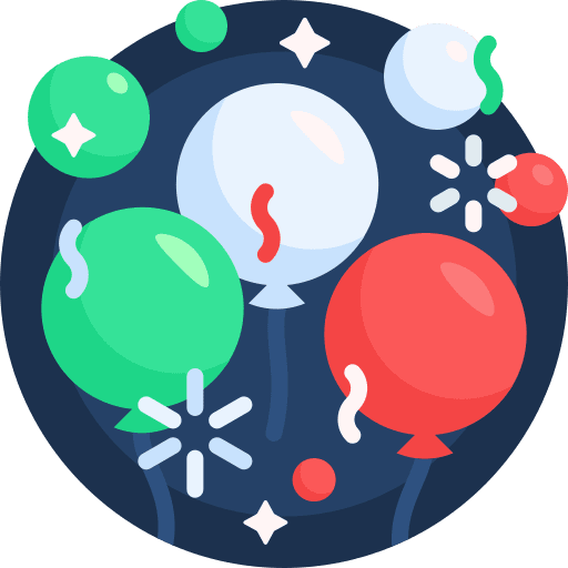 Balloons balloons birthday and party celebration icon Balloons balloons birthday and party celebration icon