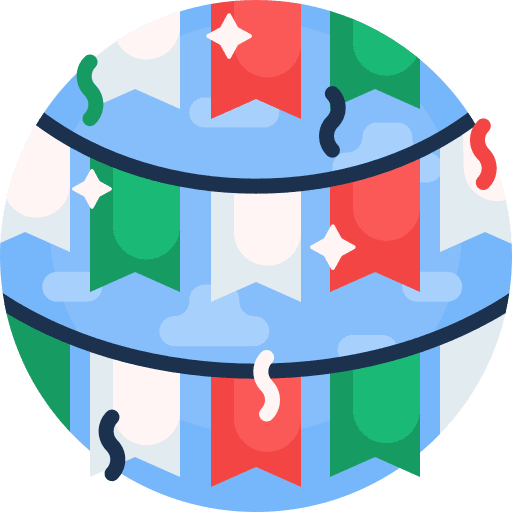 Garland birthday and party republic day garland icon Garland birthday and party republic day garland icon