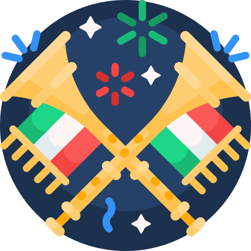 Orchestra italian republic day italy icon Orchestra italian republic day italy icon
