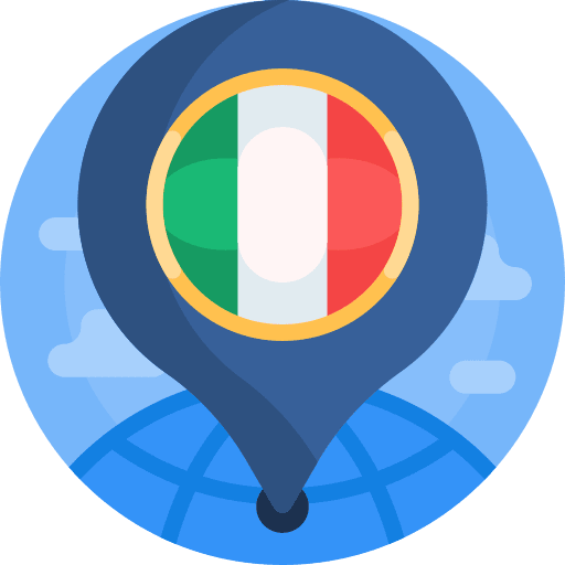 Pin maps and location placeholder italy icon Pin maps and location placeholder italy icon