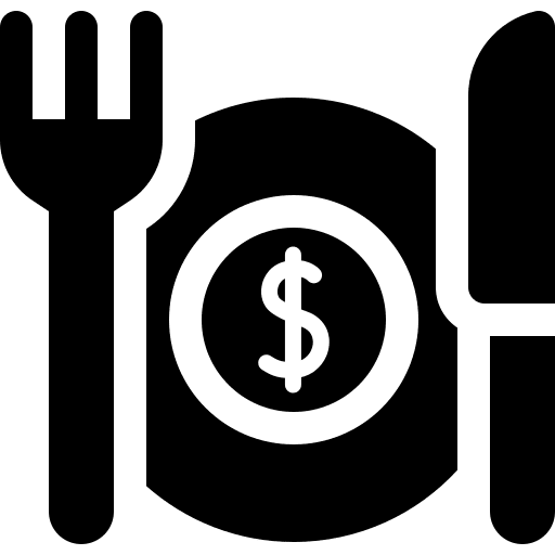 Cost cost living business and finance icon