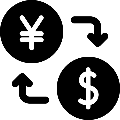 Currency exchange business and finance currency currency exchange icon Currency exchange business and finance currency currency exchange icon