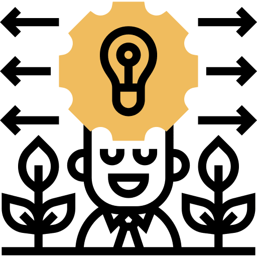 Skills learning business and finance learn icon Skills learning business and finance learn icon
