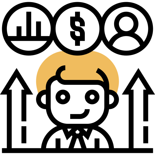 Social responsibility business and finance control environment icon Social responsibility business and finance control environment icon