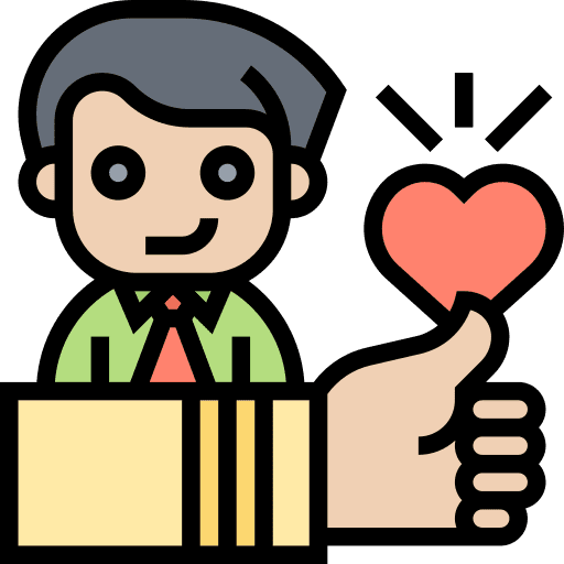 Believe believe heart trust icon