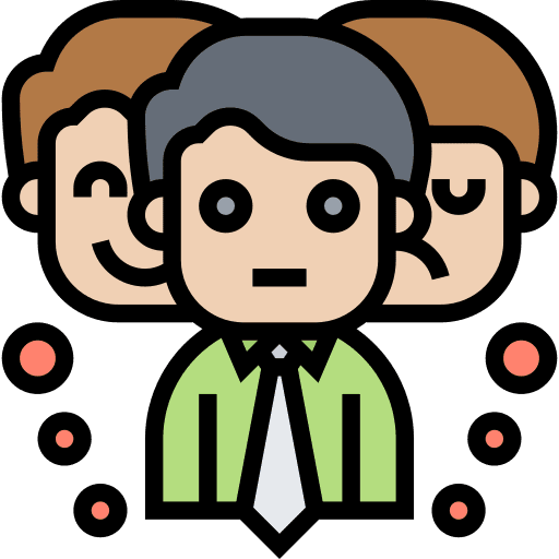 Personality people character mindset icon Personality people character mindset icon