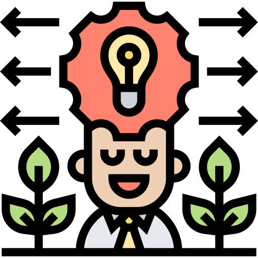 Skills business and finance man intelligence icon Skills business and finance man intelligence icon