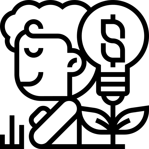 Investment investment idea creative icon Investment investment idea creative icon