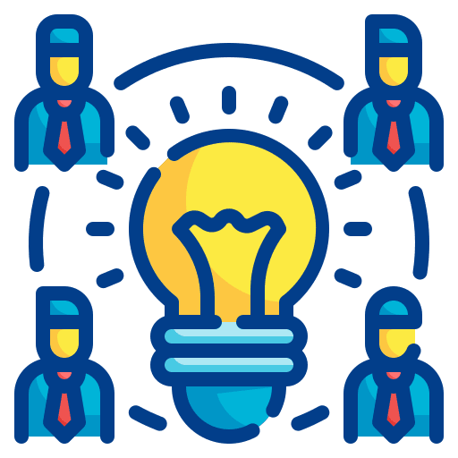 Brainstorm common labor discussion icon