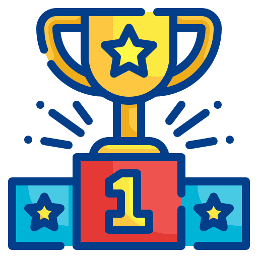 Trophy podium trophy sports and competition icon