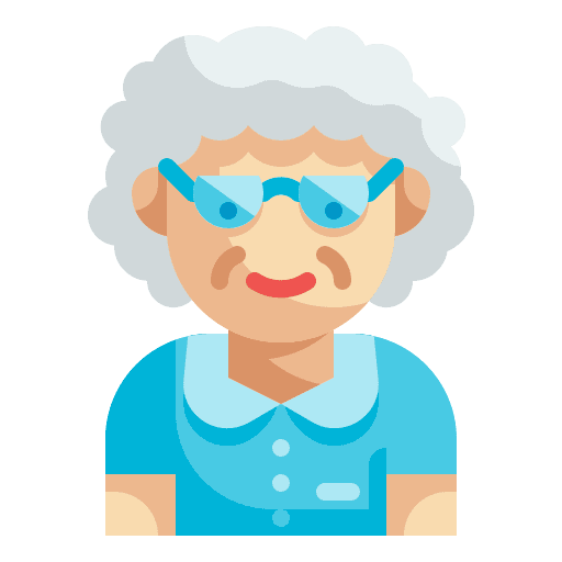 Grandmother avatar woman grandmother icon Grandmother avatar woman grandmother icon