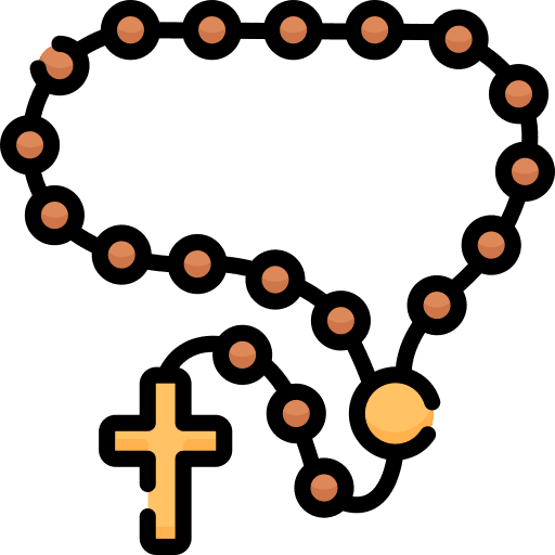 Rosary cultures pray prayer icon
