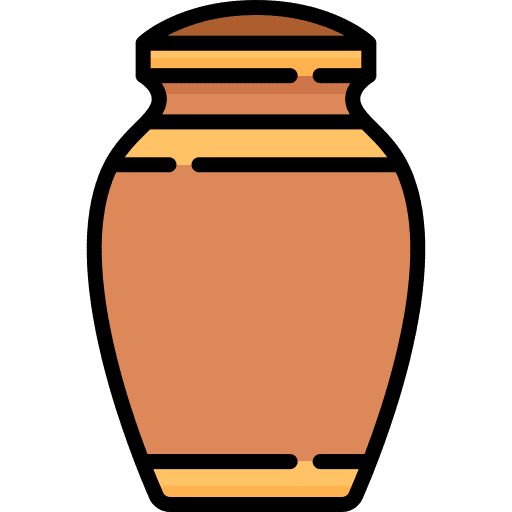 Urn remains cultures cremated icon