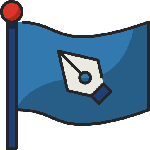 Flag flags journalism media icon Flag flags journalism media icon
