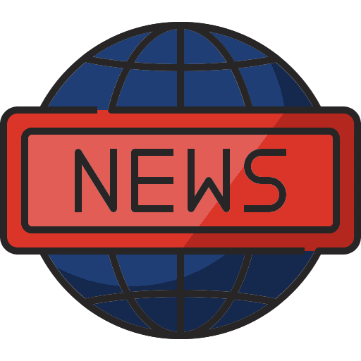 News global news feed news report icon