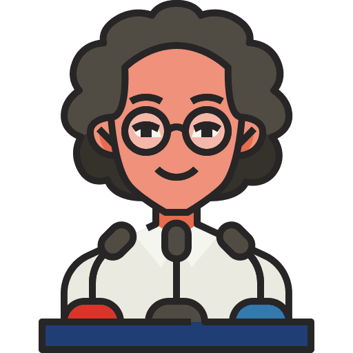 Press conference people event speech icon Press conference people event speech icon