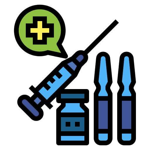 Protein supplement vaccine protein supplement syringe icon