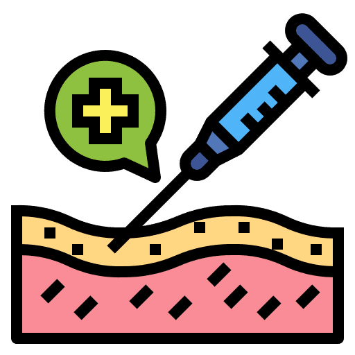 Skin dermatology medicine skin icon