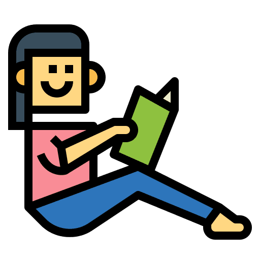 Reading education read reading icon