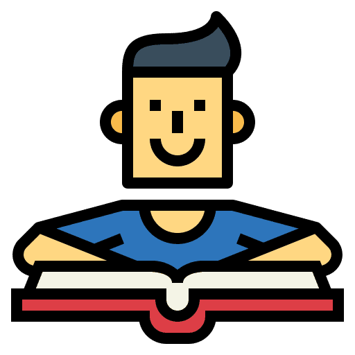 Reading learning book reading icon Reading learning book reading icon