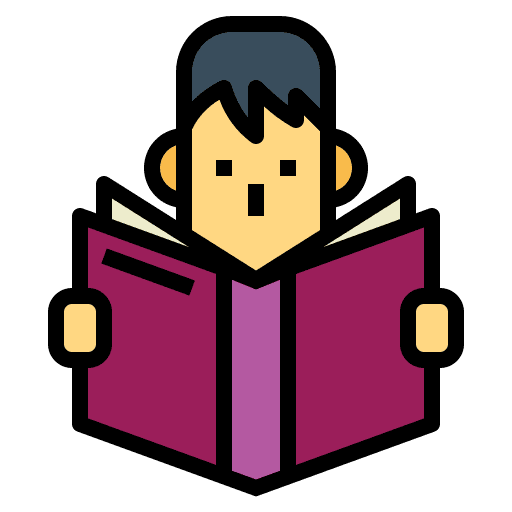 Reading man book read icon Reading man book read icon