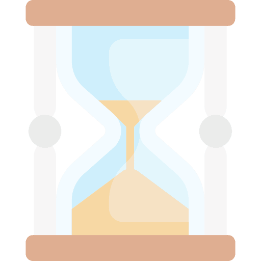 Sandglass sandglass sand time icon