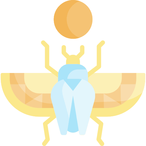 Scarab cultures shapes and symbols egyptian icon