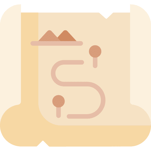 Map map geography desert icon