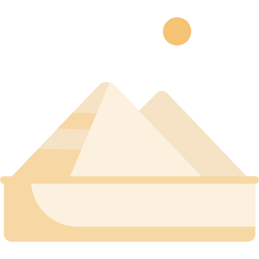 Pyramids ancient monument pyramid icon