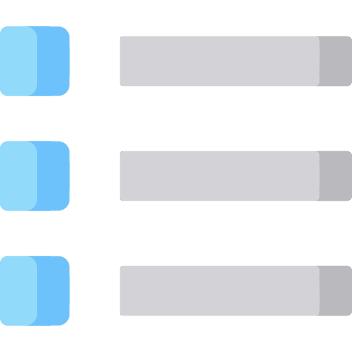 Bullet index ui order icon