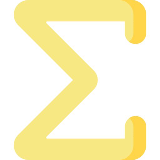 Summation shapes and symbols ui sigma icon