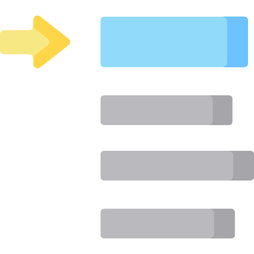 Space distance edit text icon