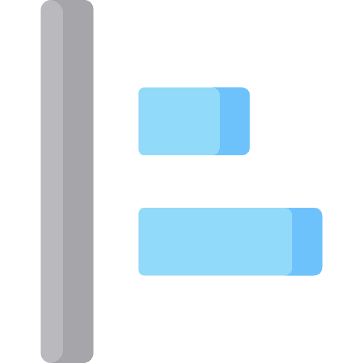 Left alignment edit tools left alignment left align icon