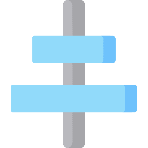 Center interface center text text format icon