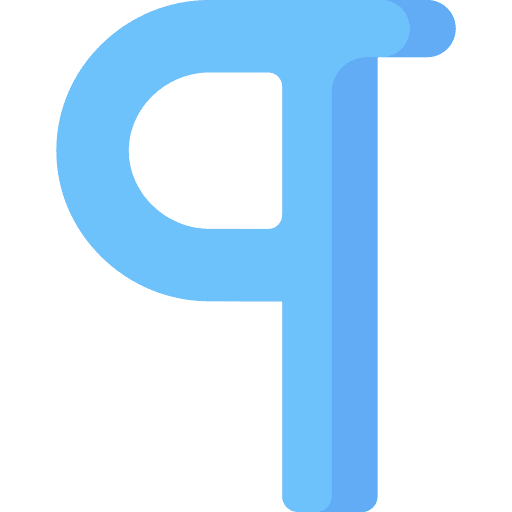 Paragraph aligned align text icon